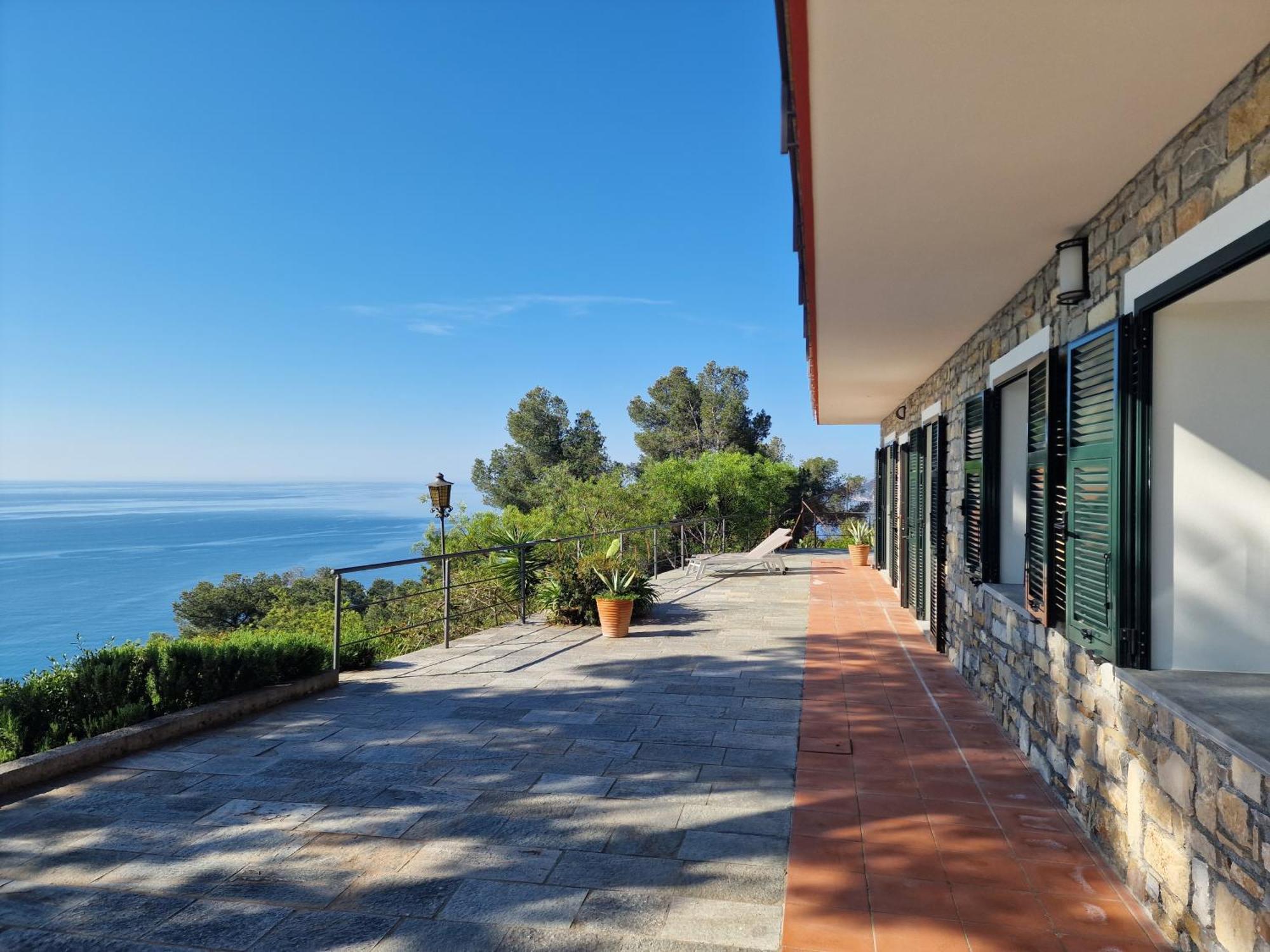 Appartamento In Villa Mimosa 切尔沃 外观 照片