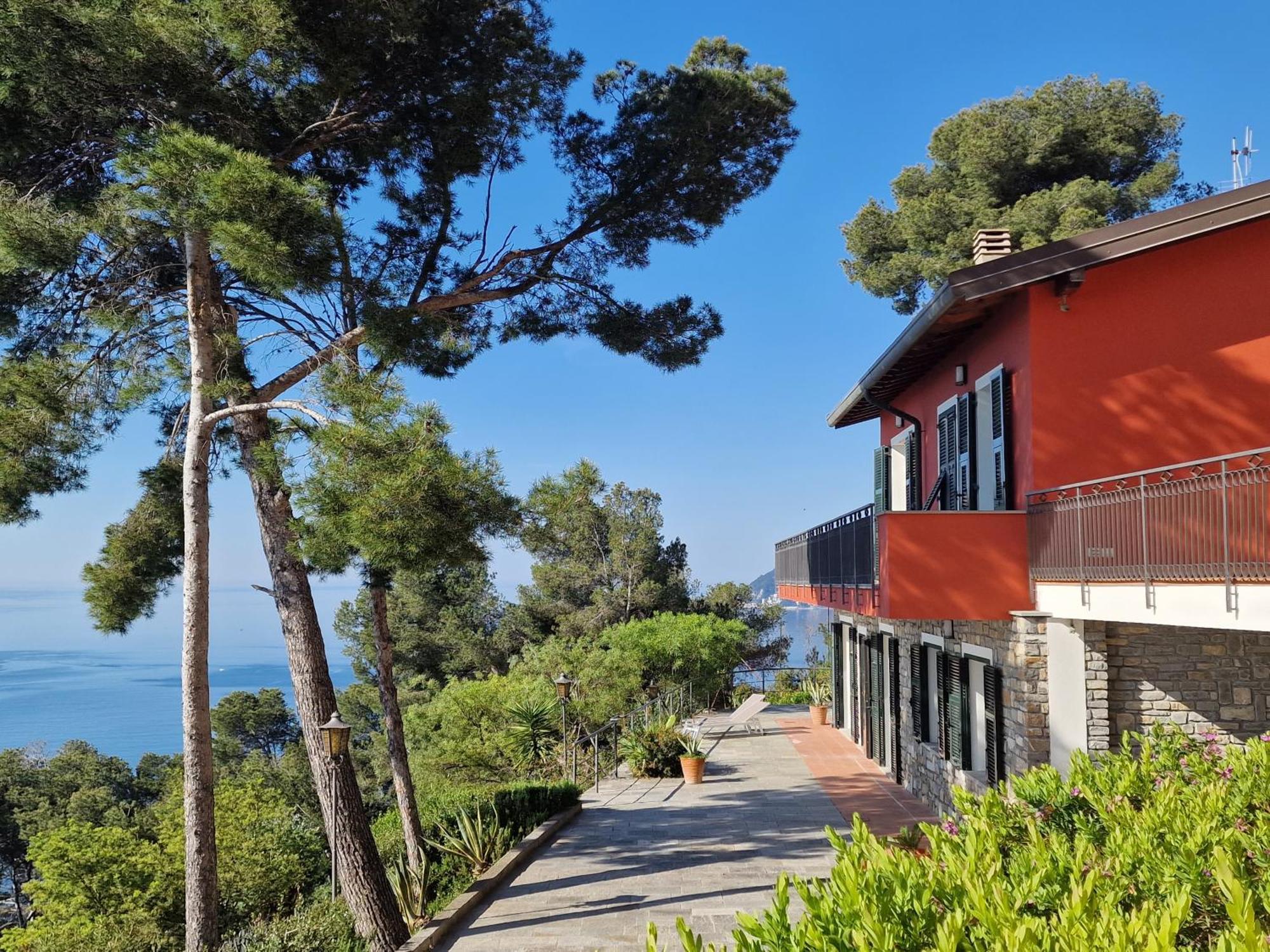 Appartamento In Villa Mimosa 切尔沃 外观 照片